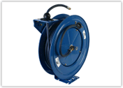 single pedestal hose reel